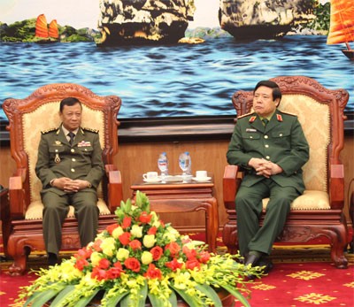 Le secrétaire d’Etat cambodgien à la Défense en visite au Vietnam  - ảnh 1