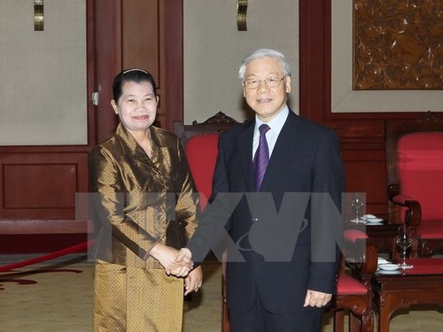 Nguyen Phu Trong reçoit une haute délégation du PPC - ảnh 1