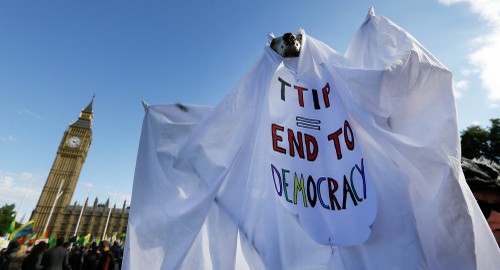 Accord TTIP: les Européens descendent dans les rues - ảnh 1