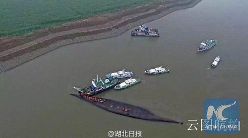 Chine : Naufrage d'un navire avec 458 personnes à bord  - ảnh 1