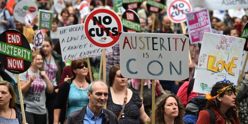 Londres: des milliers de manifestants contre l'austérité - ảnh 1