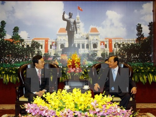 Renforcement de la coopération Ho Chi Minh-ville-Busan  - ảnh 1