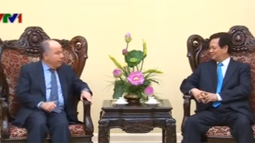 Nguyên Tân Dung reçoit le ministre brésilien des Affaires étrangères - ảnh 1