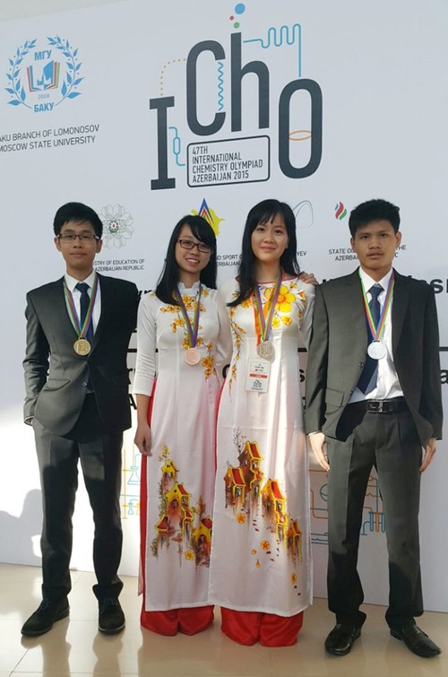 Olympiades internationales de Chimie 2015 : 4 médailles pour le Vietnam  - ảnh 1