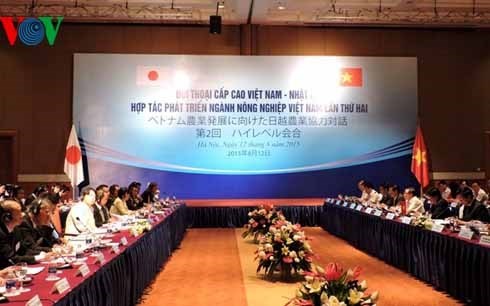 2ème Dialogue de haut rang Vietnam-Japon sur la coopération agricole - ảnh 1
