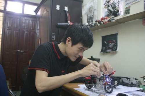 Nguyen Van Long et ses répliques de motos inédites - ảnh 6