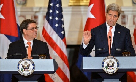 John Kerry appelle le Congrès américain à lever les embargos contre Cuba - ảnh 1