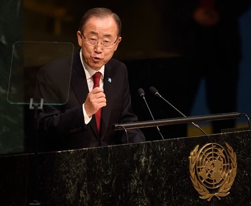 Ban Ki-moon sonne la mobilisation générale pour éradiquer la faim - ảnh 1