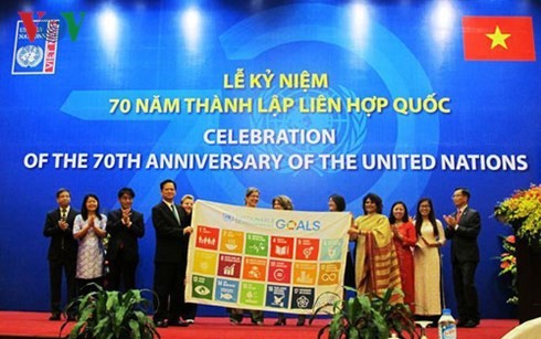 70ème anniversaire de l’ONU célébré au Vietnam  - ảnh 1