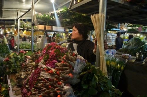 Le marché aux fleurs de Quang Ba - ảnh 3
