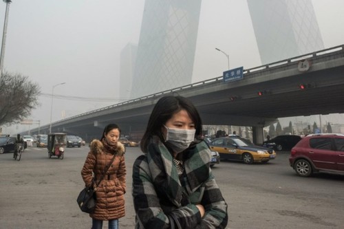 Pollution: Pékin en "alerte rouge" pour la première fois - ảnh 1