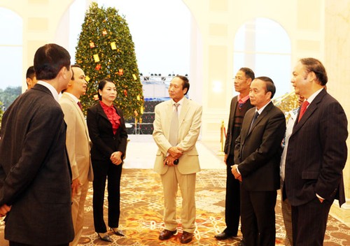 Rencontre avec les Vietnamiens de l’étranger à Vinh Phuc - ảnh 1