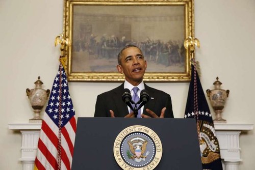 Obama satisfait de la mise en oeuvre de l'accord nucléaire avec l'Iran - ảnh 1