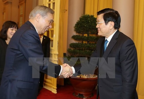 Truong Tan Sang reçoit le gouverneur de la province de Gunma - ảnh 1