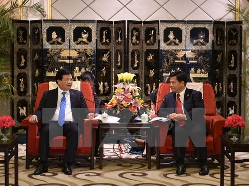 Trinh Dinh Dung rencontre le secrétaire du PCC du Yunnan (Chine) - ảnh 1