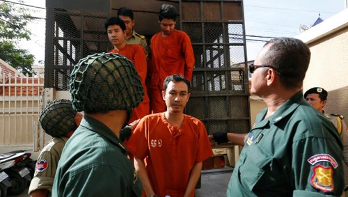 Cambodge: trois meneurs de manifestations condamnés à sept ans de prison - ảnh 1