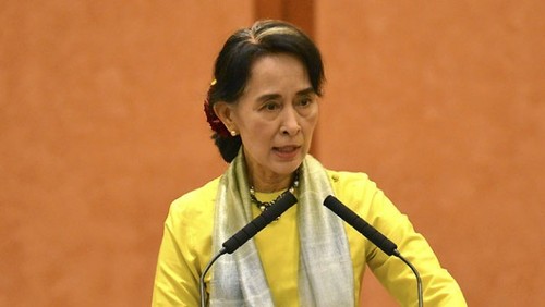 Aung San Suu Kyi en visite officielle en Chine - ảnh 1