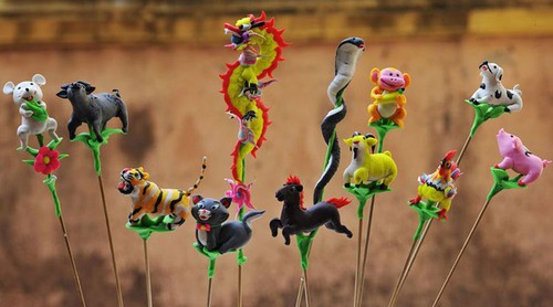 Les petites figurines colorées de Dang Dinh Lan - ảnh 3