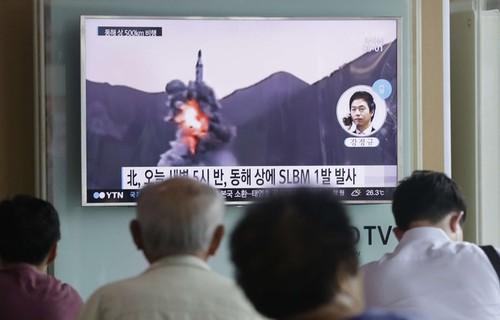Pyongyang tire un missile, Séoul et Tokyo préparent une réponse - ảnh 1