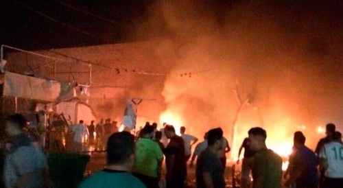 Irak : attentat dans le centre de Bagdad revendiqué par l’EI - ảnh 1