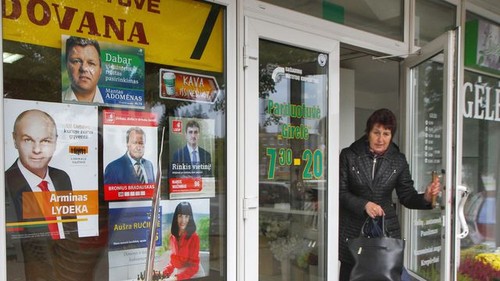 Premier tour des élections législatives en Lituanie - ảnh 1