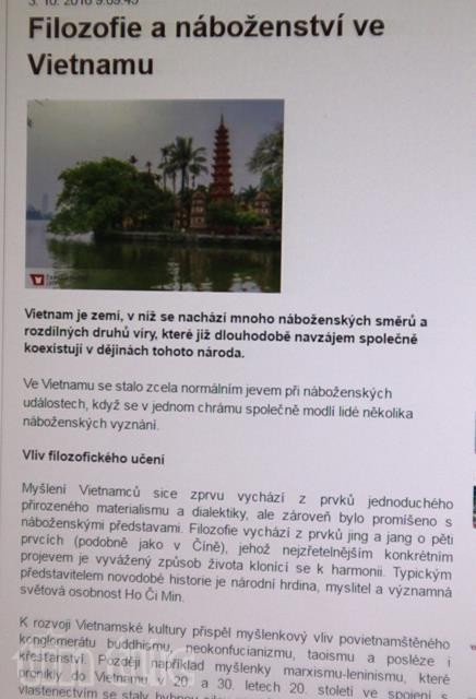 Journal tchèque: Le Vietnam est un musée religieux du monde - ảnh 1