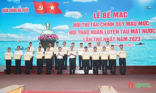 2023 exemplary ships competition of Vietnam People's Army closes - ảnh 1