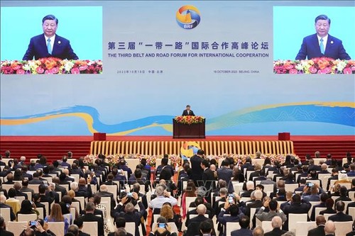 3rd Belt and Road Forum for International Cooperation opens in Beijing, China - ảnh 1
