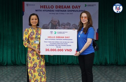 “Hello Dream Day” charity event held in Ha Giang - ảnh 4