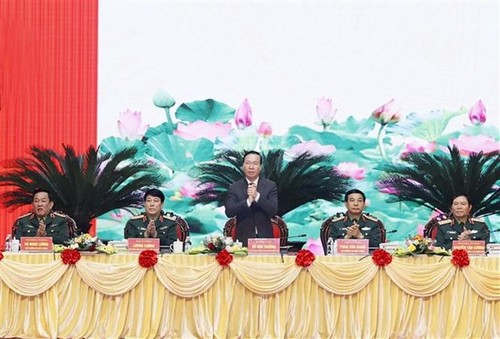 President outlines army’s mission for 2024 - ảnh 1