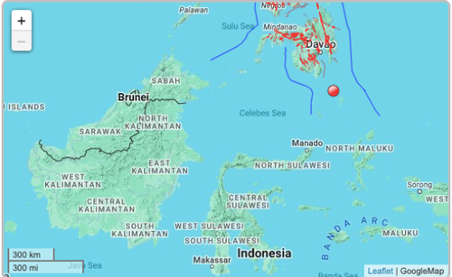 Two separate strong earthquakes strike Philippines, Indonesia - ảnh 1