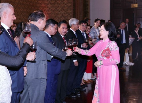 HCM City leaders meet with foreign diplomatic corps, organizations  - ảnh 1