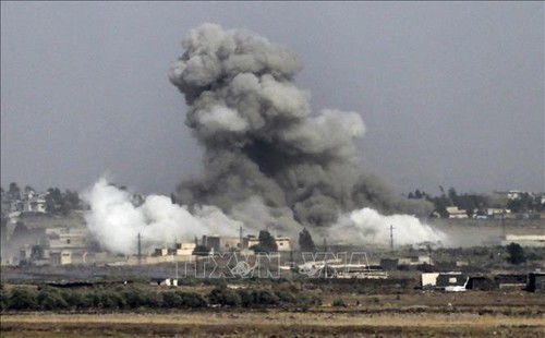 Israel’s airstrikes kill 42 in northern Syria - ảnh 1