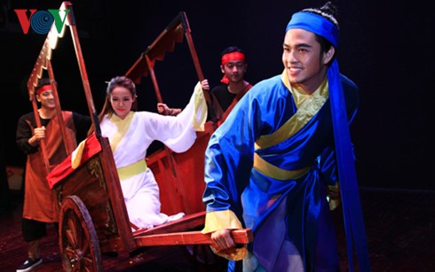 Teater Drama Vietnam mementaskan drama baru untuk Truyen Kieu - ảnh 1