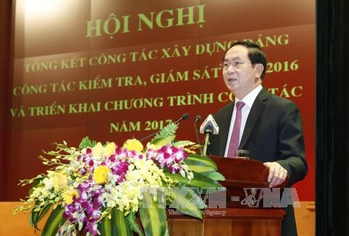 Organisasi Partai Komunis Vietnam di Kementerian Keamanan Publik menggelarkan tugas tahun 2017 - ảnh 1