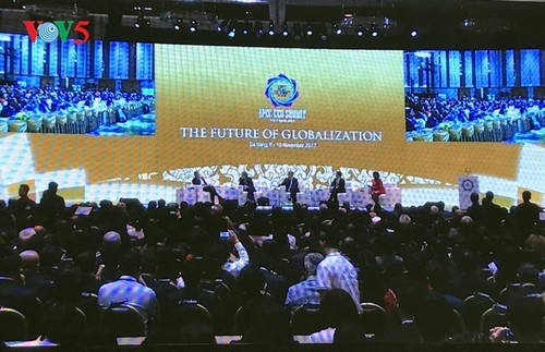Presiden Tran Dai Quang menghadiri dan membacakan pidato pembukaan Konferensisi  Tingkat Tingkat Tingkat Tinggi APEC 2017 - ảnh 1
