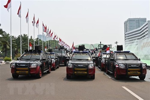 Indonesia memperketat keamanan menjelang acara pelantikan presiden - ảnh 1