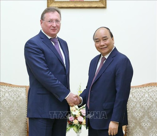 PM Nguyen Xuan Phuc menerima Presiden Direktur Perusahaan Permigasan Zarubeshneft dari Federasi Rusia - ảnh 1