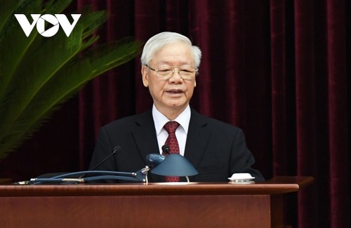 Sekjen Nguyen Phu Trong Imbau Rakyat, Prajurit Seluruh Negeri dan Perantau Viet Nam di Luar Negeri agar Kompak Lawan Pandemi Covid-19 - ảnh 1