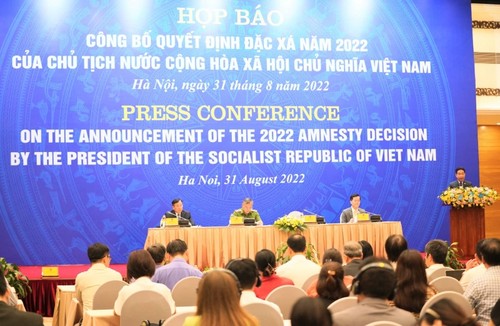 Pengumuman Keputusan Amnesti tahun 2022 dari Presiden Negara Vietnam - ảnh 1
