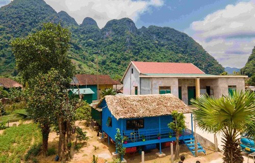 Desa Tan Hoa dari Sebagai Pusat Banjir Provinsi Quang Binh Menjadi Desa Wisata Terbaik di Dunia - ảnh 2