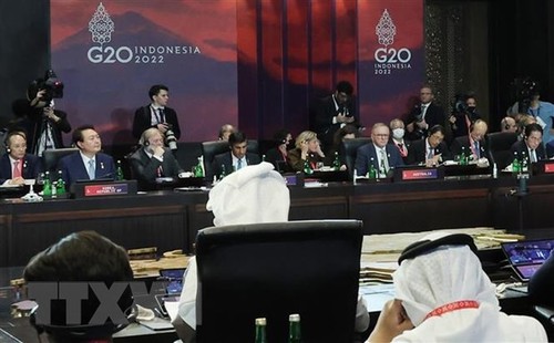 ກອງ​ປ​ະ​ຊຸມ​ສຸ​ດຍອດ G20 ອອກ​ຖະ​ແຫຼງ​ການ​ຮ່ວມ​ເນັ້ນ​ໜັກ​ເຖິງ​ການ​ຊຸກ​ຍູ້​ການ​ຟື້ນ​ຟູຫຼັງ​ໂລກ​ລະ​ບາດ​ໂຄວິດ - 19 - ảnh 1