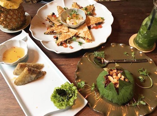 Restaurante vegetariano Uu Dam Chay, tranquilidad en la bulliciosa Hanoi - ảnh 3