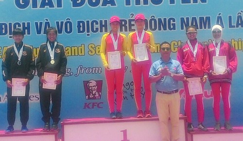 Vietnam triunfa en el campeonato de remo del Sudeste Asiático - ảnh 1