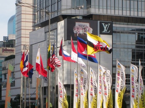 Los diplomáticos de la Asean enarbolan la bandera de la solidaridad - ảnh 1