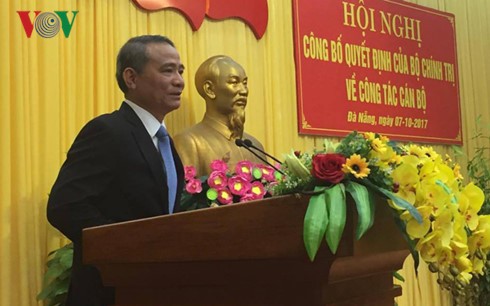Nombran al nuevo secretario del Comité partidista de Da Nang - ảnh 1