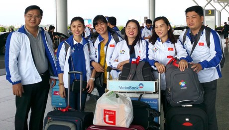 Jóvenes vietnamitas con buena voluntad para una mayor cooperación con amigos internacionales - ảnh 1