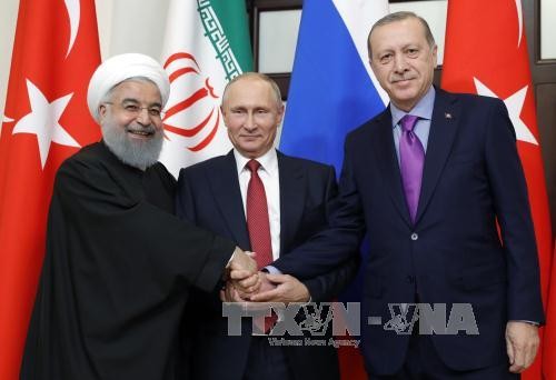 Rusia, Turquía e Irán buscan poner fin a la guerra siria - ảnh 2