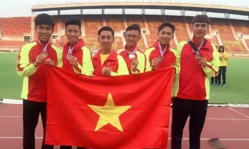 Vietnam ocupa segundo lugar en torneo regional de atletismo juvenil - ảnh 1