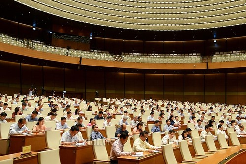 Diputados vietnamitas analizan la enmienda de la Ley de Planificación - ảnh 1